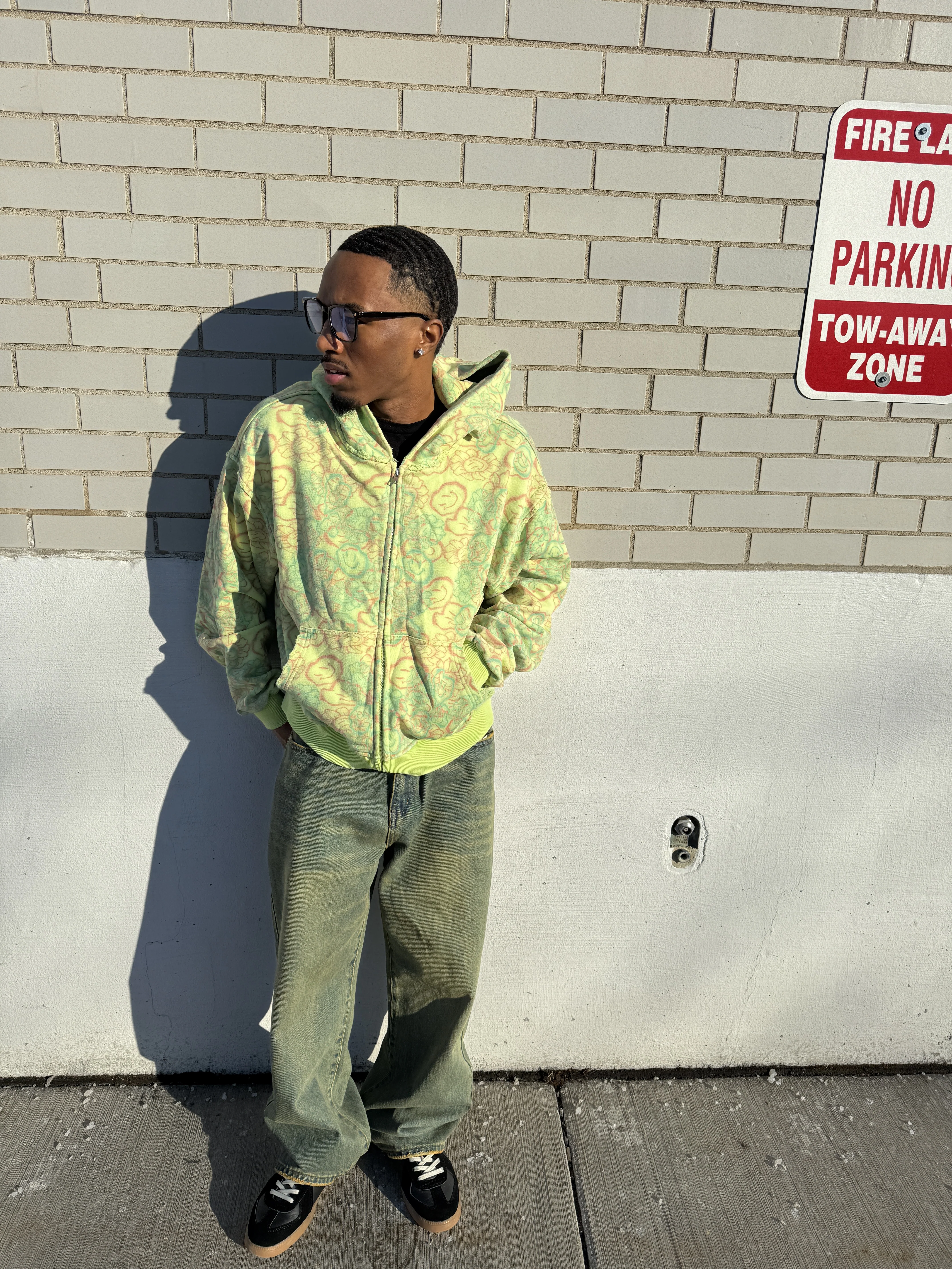 Baggy Denim - Moss - Image 2