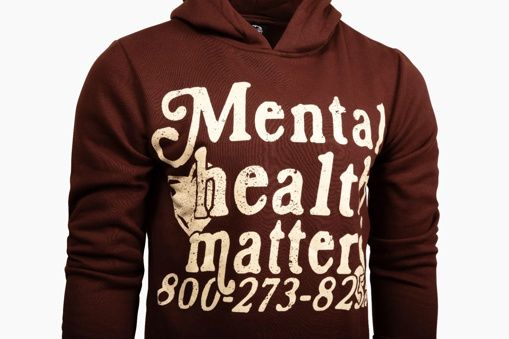 Mental Health Matters: The Reach Hoodie - Brown - Image 3