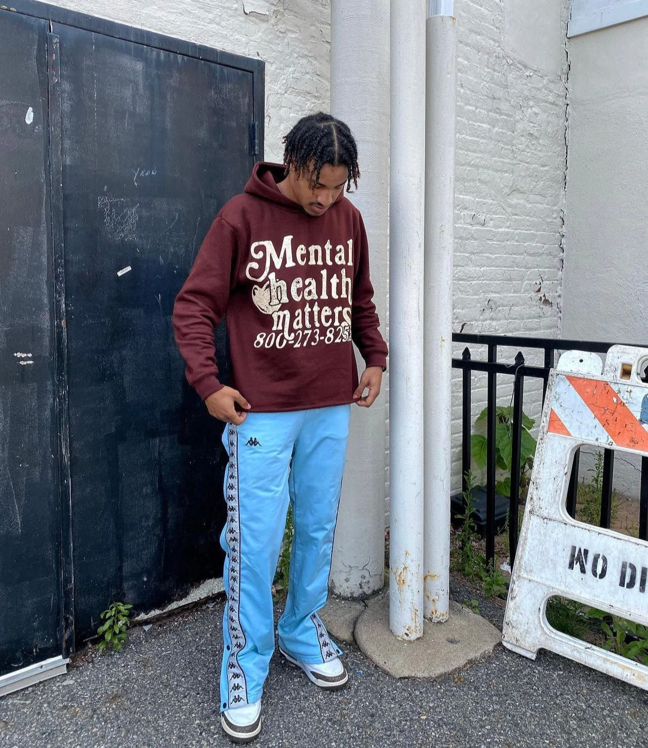 Mental Health Matters: The Reach Hoodie - Brown - Image 4