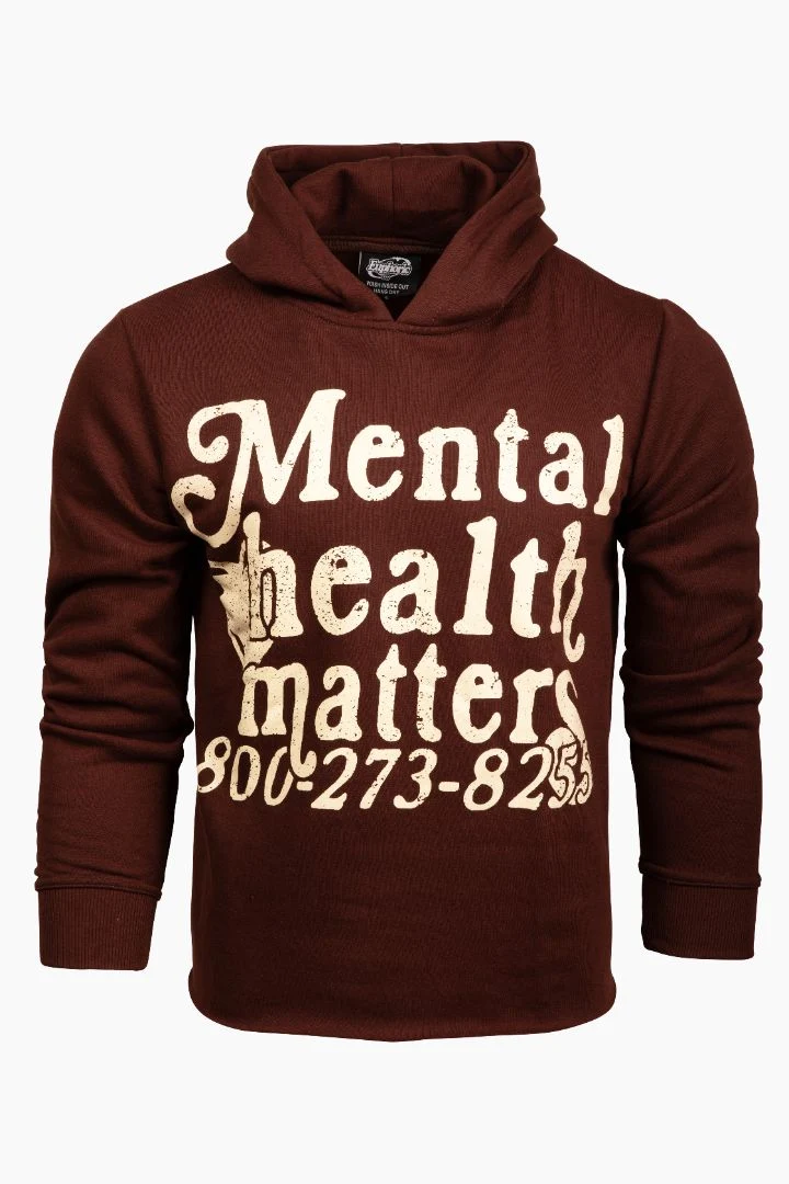 Mental Health Matters: The Reach Hoodie - Brown - Image 5