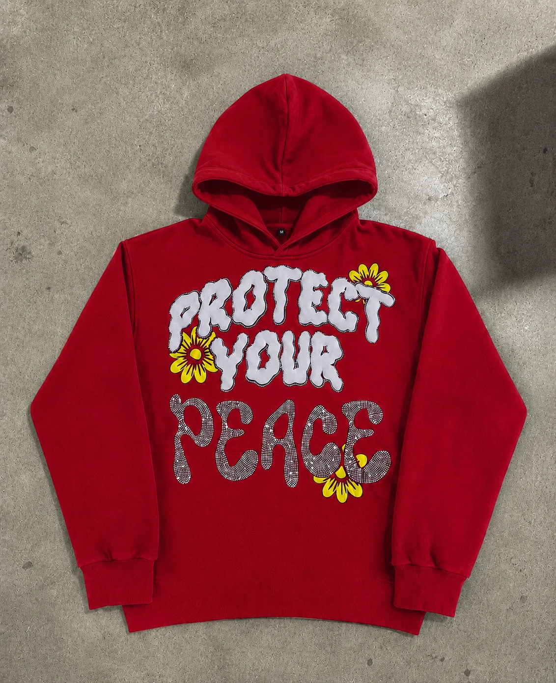 Protect Your Peace Hoodie - Red - Image 3