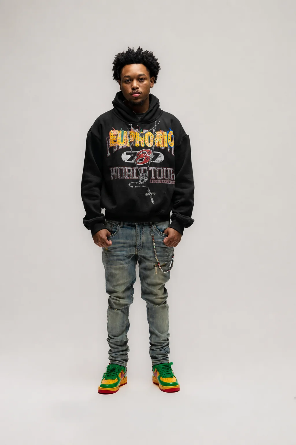 World Tour Hoodie - Black - Image 3